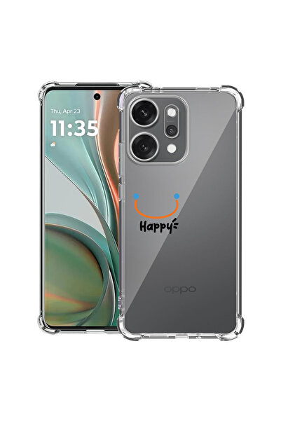 bestcase Carcasă antișoc pentru OPPO Reno 14 5G cu design Be Happy, 2052057 AS 1472