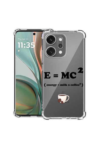 bestcase Αντικραδασμική πίσω θήκη για OPPO Reno 14 5G με Design Energy = Coff...