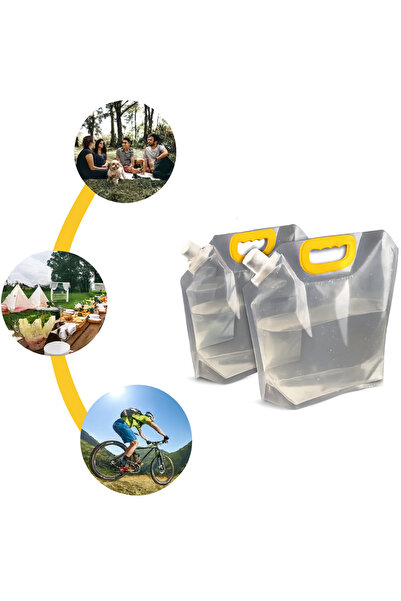 OEM Katlanabilir Su Bidonu – Dayanıklı Plastik İçecek Çantası (1L Kapasiteli, Outdoor & Kamp İçin)