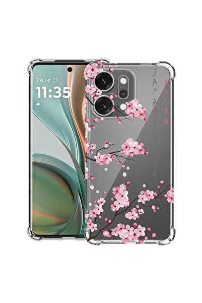 bestcase Carcasă antișoc pentru OPPO Reno 14 5G cu design Cherry Blossom, 205...
