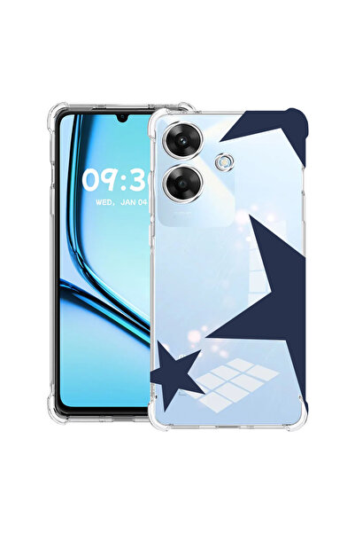 bestcase Husă antișoc pentru Realme Note 60 / Note 60X cu design Retro Star, ...