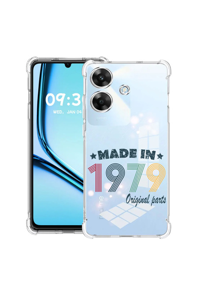 bestcase Αντικραδασμική πίσω θήκη για Realme Note 60 / Note 60X με σχεδιασμό ...