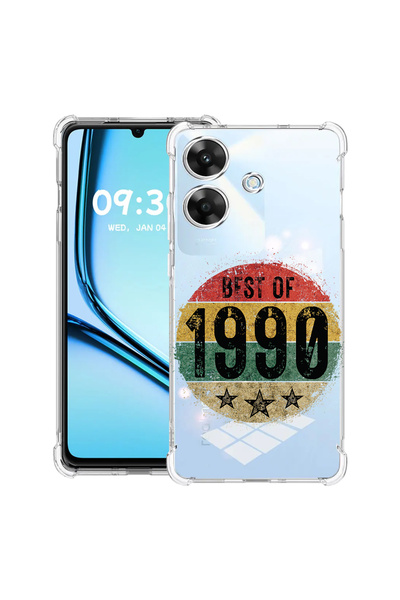 bestcase Αντικραδασμική θήκη πίσω για Realme Note 60 / Note 60X με σχεδιασμό ...