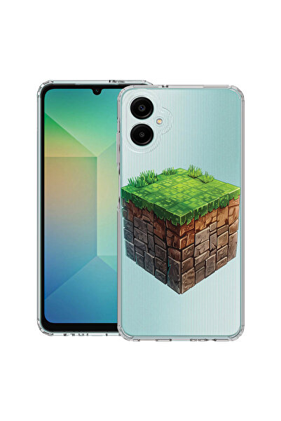 bestcase Husă antișoc pentru Samsung Galaxy A07 4G cu design Minecraft World,...