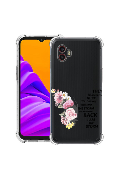 bestcase Husă antișoc pentru Samsung Galaxy Xcover 7 Pro cu design Eu Sunt Furtuna, 2052051 AS 1848