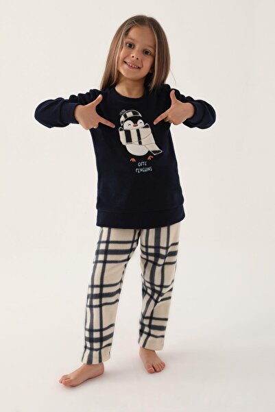 Arnetta 2662 Cute Penguıns Kız Çocuk Pijama Takımı