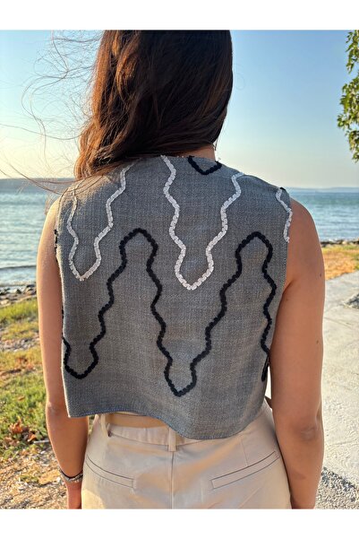 YOUC Design Women's Lined Fabric Vest