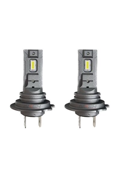 BZRSH Set 2 Becuri LED W H7, 60W/Bec, 12V, BZRSH, Lumina Alb-rece, 6000k, 15000 Lumeni
