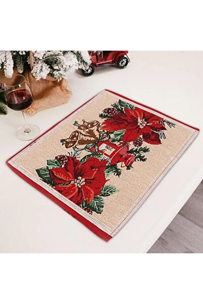 Flippy Christmas Table Napkin, 43 x 34 cm, Red