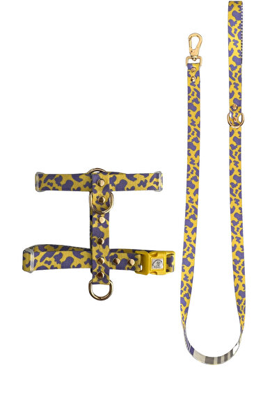 TheTailor H Type Pla Clips Dog Collar + Walking Leash Set