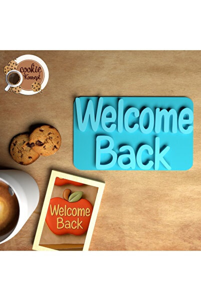 CookieKonsept School & Teacher's Day Mold Set Welcome Back - Cookie, Dough & ...