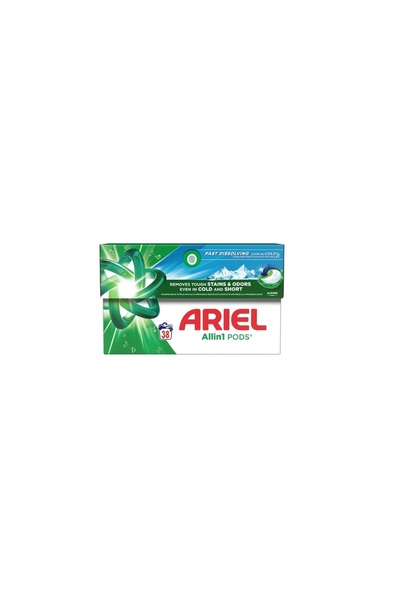Ariel Detergent rufe capsule, Ariel, All-in-1 PODS Color, 38 spalari, color
