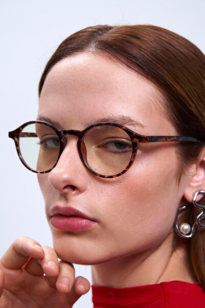 Bilge Karga Pearl Leopard Blue Light Protective Glasses