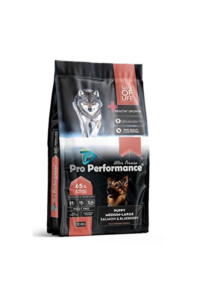 Pro Performance Pro Ultra Premium Hipoalerjenik Somonlu ve Yaban Mersinli Yavru Köpek Maması 12 Kg