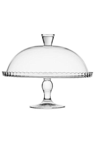 Pasabache Cake Stand with Lid 32 cm, PASABAHCE Patisserie