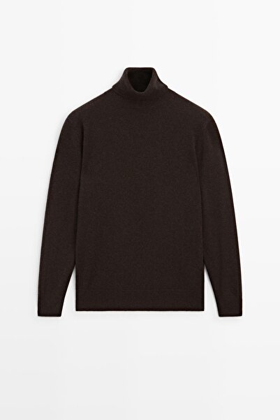 Massimo Dutti %100 kaşmir balıkçı yaka triko kazak