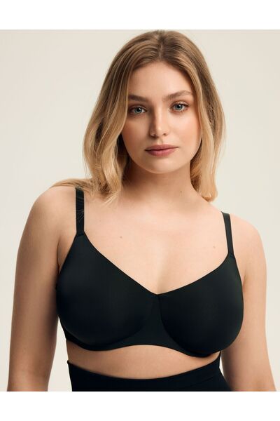 ESOTIQ Sutien Minimalist cu Armătură, Suport Puternic, Design Neted, Sutien M...