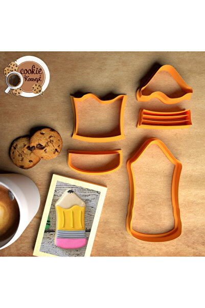 CookieKonsept School & Teachers' Day Mold Set Pen # 2 – Cookie, Dough, and Cl...