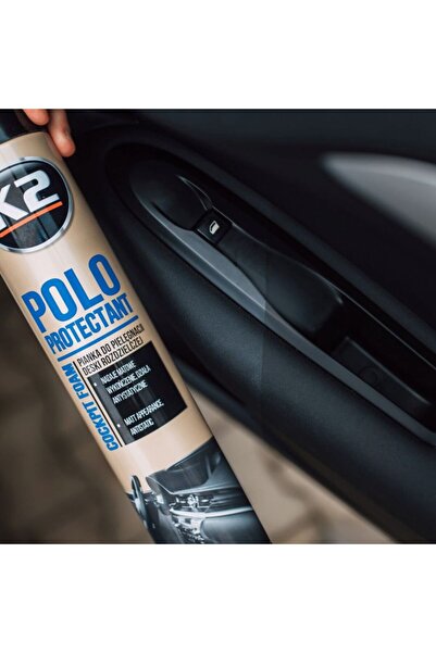POLO PROTECTANT FOAM Vinil Plastik,Torpido Temizleyici Koruyucu Köpük Aerosol 750ML ÇİLEK