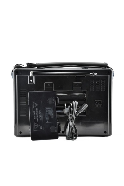 FOXMAG24 Portable radio, Bluetooth, AM/FM, USB connectivity, Retro, memory card, red