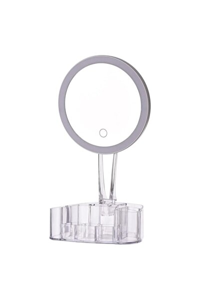 Doty Oglindă cosmetică LED AuraTouch Mini Doty®, portabilă, compartimente de ...