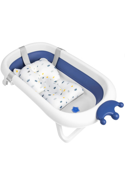 İSP Cadita pliabila pentru Bebelusi "LikeSmart Baby Bath 280", Antiderapanta, Dop cu Senzor Temperatura