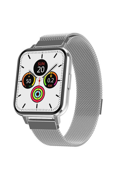 İSP Ceas SmartWatch LikeSmart XFIT, Full Touch, 1.78" HD Display, Oximetru SpO2, EKG, Monitorizare Ritm