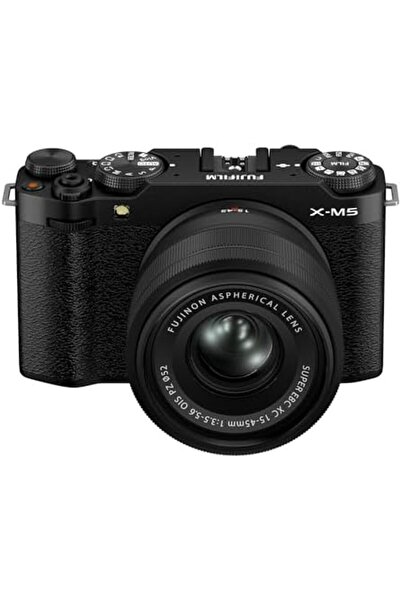 Fujifilm X-M5 Mirrorless Digital Camera XC15-45mmF3.5-5.6 OIS PZ Lens Kit - Black