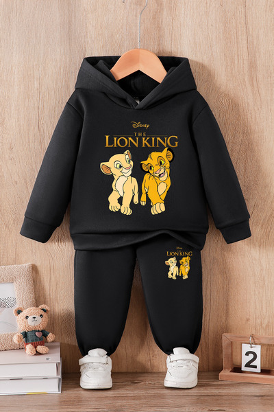 ADABEBEK Premium Lion King Printed Bottom and Top Baby Set 24317