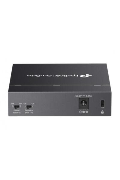 TP-LINK Omada DS105GP 4 Port Gigabit 1 Port Gigabit Uplink 65W PoE Switch neadministrabil