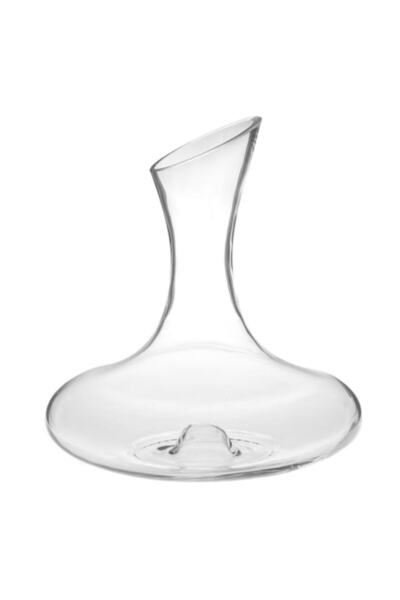 OEM Decanter for wine, glass material, narrow neck design, capacity 1.7l, transparent