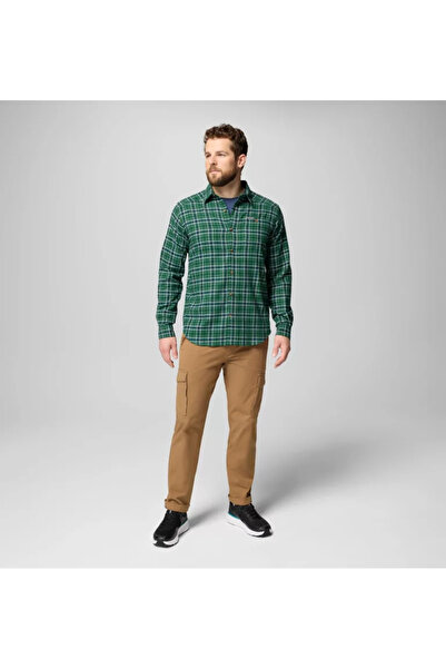Columbia Am1523 Cornell Woods Flannel Long Sleeve Shirt