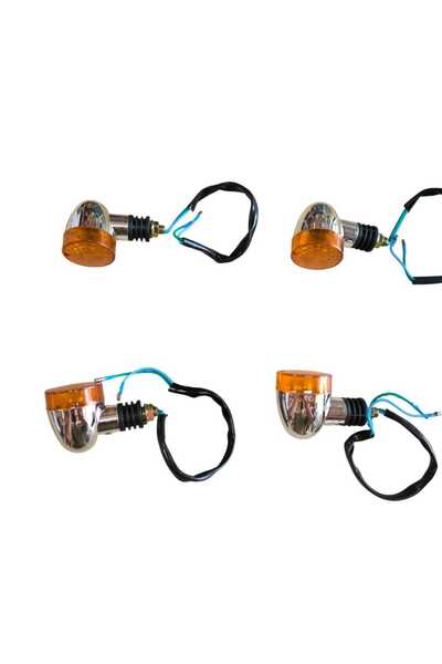 NCR CG ÇİTA MODEL NİKELAJLI SİNYAL TAKIMI ( 4 ADET )