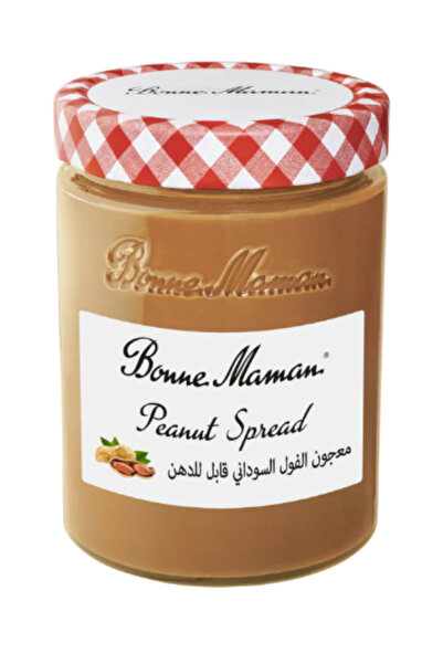 Bonne Maman زبدة الفول السوداني ناعمة 325 جرام × 4 قطع