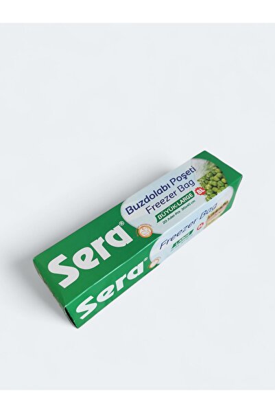 Sera Buzdolabı Poşeti Büyük 20 Adet 30x45 cm 8L