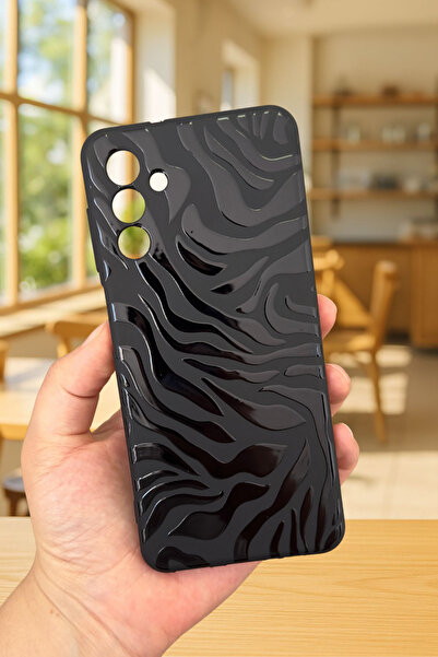 Vip Case Samsung Galaxy A54 Uyumlu Zebra Desenli Silikon Darbe Emici Klasik K...