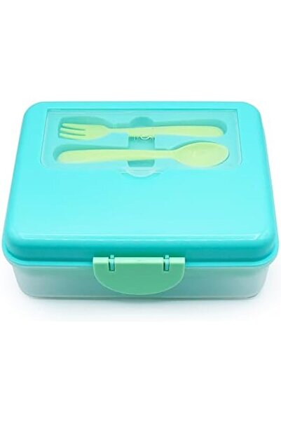 Melii Two Tier Bento Lunch Box with Utensils | Leakproof BPA Free Bento for Kids and Adults | Airtig