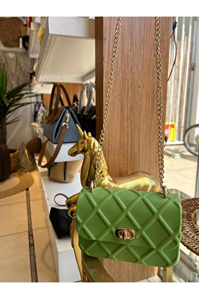 KRISTE BELL Women's handbag with hand and shoulder strap jole acryl 26395 bright green