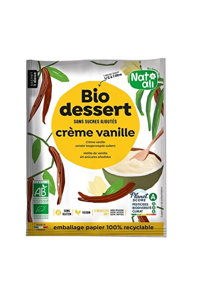 JollyMag Vanilla cream dessert, organic, 35g, Nat-ali