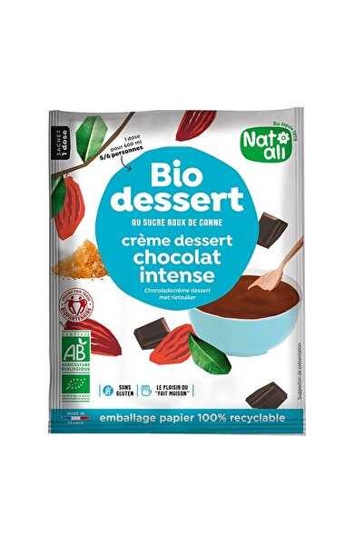 JollyMag Desert crema cu ciocolata intense, bio, 60g, Nat-ali