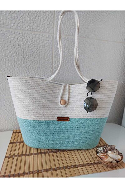 Secem Boutique Beach Bag, Jute Bag, Straw Bag
