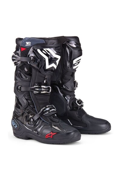 Alpinestars TECH 10 Enduro Korumalı Motosiklet Botu Siyah