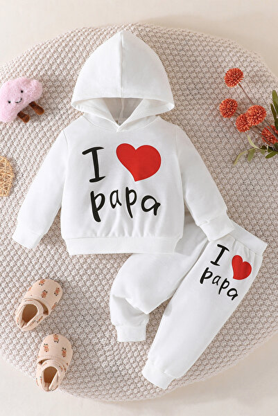 ADABEBEK Premium I Papa Baskılı Alt Üst Bebek Takımı 24333