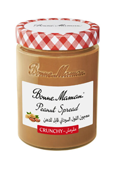 Bonne Maman Peanut Butter Spread Crunchy 325g x 4 Pcs