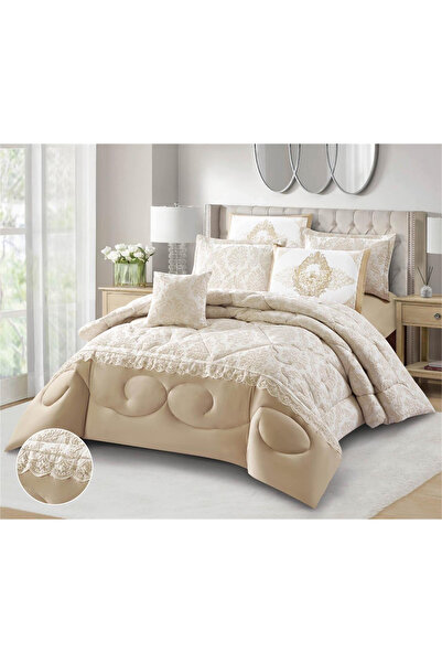 DEC29 Luxury 7-piece bridal bedspread