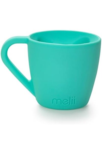 Melii Silicone Bear Mug - Cup for Hot and Cold Beverages - Reusable Silicone Drinking Cup (Blue - 1