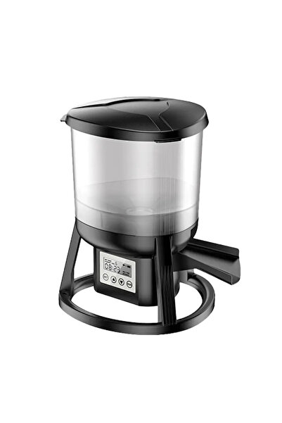 SunSun Automatic pond feeder CFF-106 – 6L, programmable, weatherproof, solar.