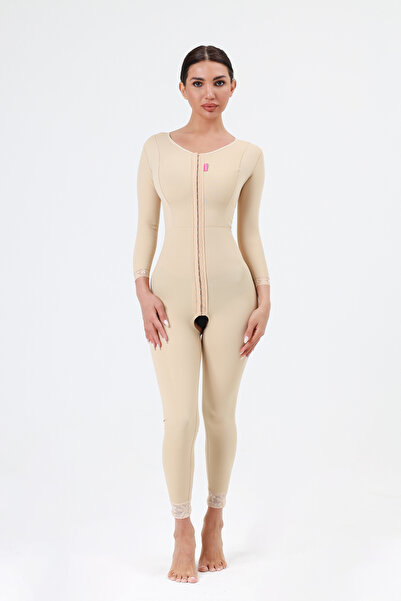 LİPOTEKS Post Operative Full Body Liposuction Corset with Sleeves