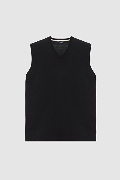 D'S Damat Ds Damat Regular Fit Black Sweater