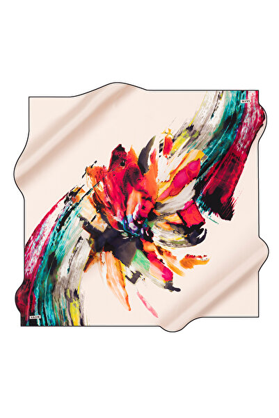 Aker 90Χ90 Μεταξωτό Φουλάρι Τιβίλ